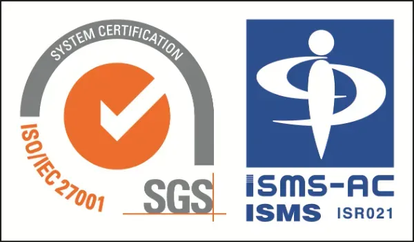 ISO/IEC 27001（ISMS）認証マーク